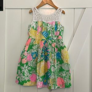 Lilly Pulitzer Mini Raegan Dress in Multi Hibiscus Stroll